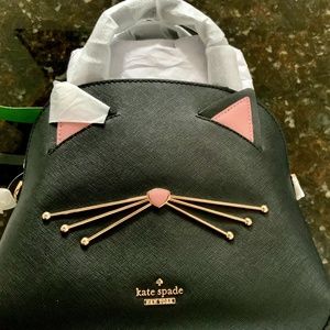 Kate Spade Cats Meow small Lottie hand bag -NWT NEVER OPENED OR USED.